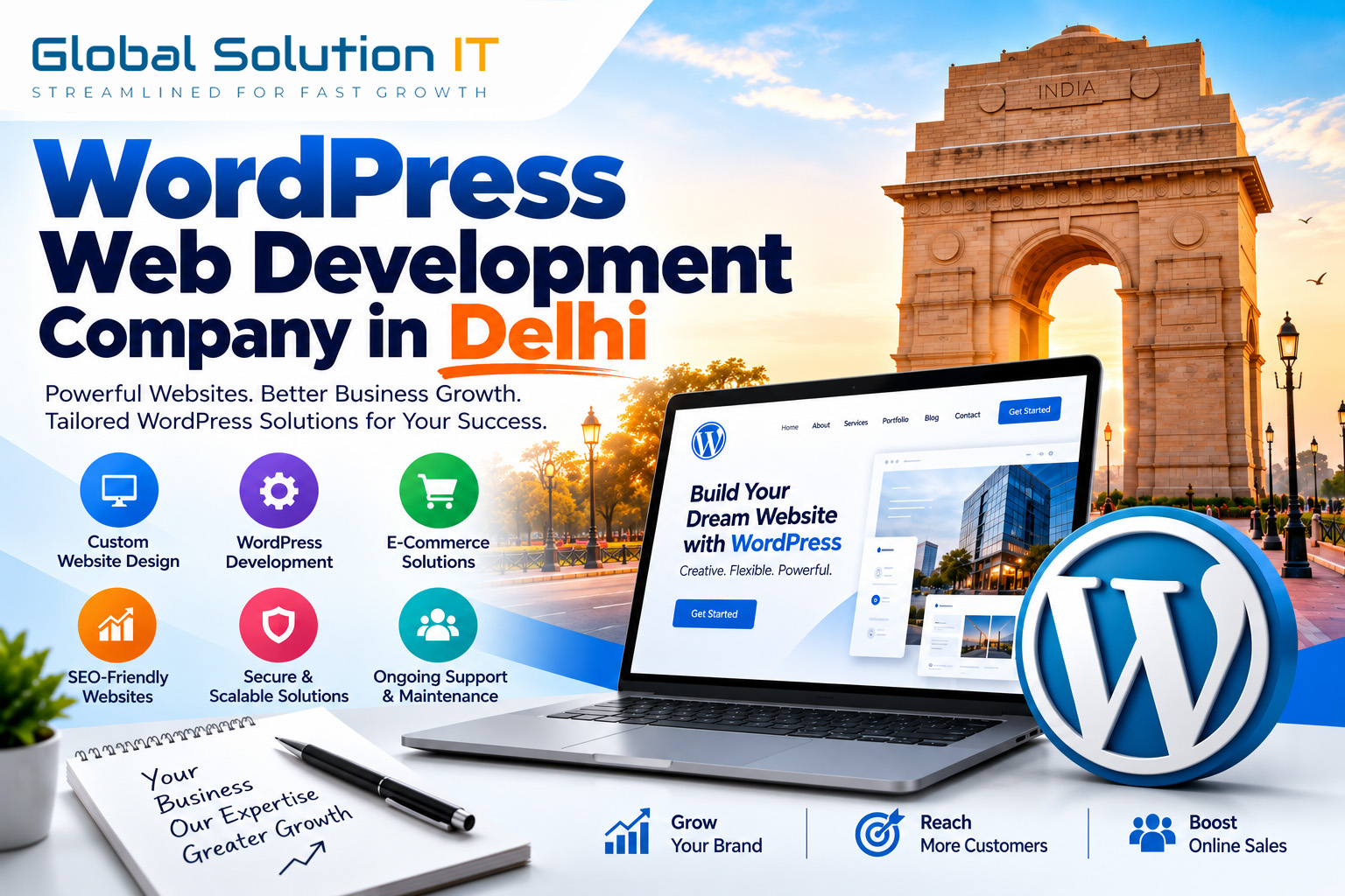  WordPress Web Development Company in Delhi